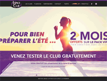 Tablet Screenshot of espace-club.com